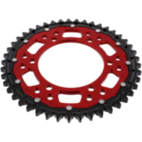 Rear sprocket dual 45 tooth pitch 530 red