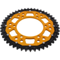 Rear sprocket dual 47 tooth pitch 530 gold ZFD47947GLD