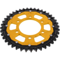 Rear sprocket dual 41 tooth pitch 530 gold ZFD48841GLD