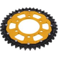 Rear sprocket dual 41 tooth pitch 530 gold ZFD48841GLD