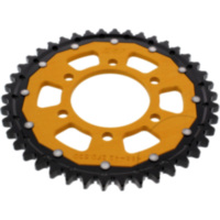 Rear sprocket dual 42 tooth pitch 530 gold ZFD48842GLD