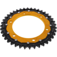 Rear sprocket dual 40 tooth pitch 530 gold ZFD49940GLD