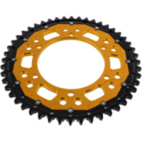 Rear sprocket dual 48 tooth pitch 530 gold ZFD49948GLD