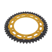 Rear sprocket dual 48 tooth pitch 530 gold ZFD50248GLD