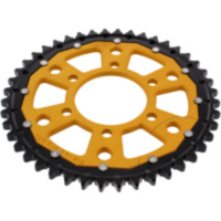 Rear sprocket dual 44 tooth pitch 530 gold ZFD81644GLD