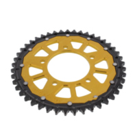 Rear sprocket dual 45 tooth pitch 530 gold ZFD82945GLD