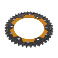 Rear sprocket dual 40 tooth pitch 530 gold ZFD85940GLD