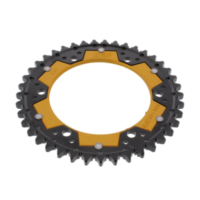 Rear sprocket dual 41 tooth pitch 530 gold ZFD85941GLD