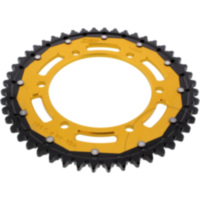 Rear sprocket dual 48 tooth pitch 530 gold