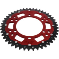 Rear sprocket dual 46 tooth pitch 520 red ZFD48646RED