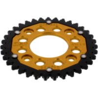 Rear sprocket dual 35 tooth pitch 420 gold