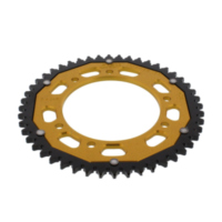 Rear sprocket dual 48 tooth pitch 428 gold ZFD113448GLD