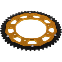 Rear sprocket dual 50 tooth pitch 428 gold ZFD113450GLD