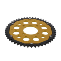 Rear sprocket dual 48 tooth pitch 428 gold ZFD81048GLD