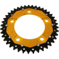 Rear sprocket dual 41 tooth pitch 520 gold ZFD131641GLD