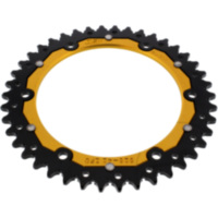 Rear sprocket dual 42 tooth pitch 520 gold