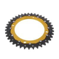 Rear sprocket dual 39 tooth pitch 520 gold ZFD85739GLD