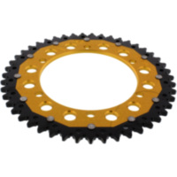 Rear sprocket dual 47 tooth pitch 520 gold