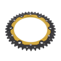 Rear sprocket dual 41 tooth pitch 525 gold ZFD341GLD