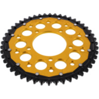 Rear sprocket dual 48 tooth pitch 525 gold ZFD80748GLD