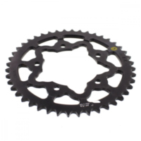 Rear sprocket aluminium 44 tooth pitch 525 black 202P 52544N