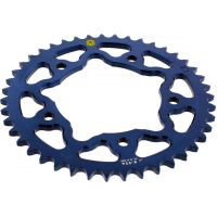 Rear sprocket aluminium 43 tooth pitch 525 blue