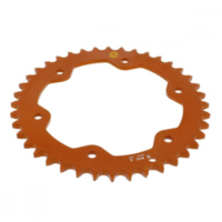 Rear sprocket aluminium 40 tooth pitch 525 orange 205T 52540C