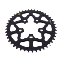 Alu chain wheel 45T pitch 525 black 204Y 52545N