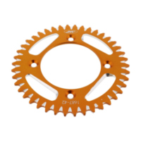 Rear sprocket alu 42 tooth pitch 415 orange