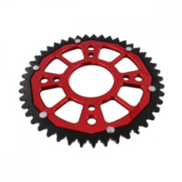 Rear sprocket dual 45 tooth pitch 428 red