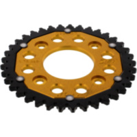 Rear sprocket dual 37 tooth pitch 420 gold