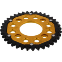 Rear sprocket dual 37 tooth pitch 420 gold