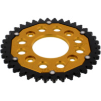 Rear sprocket dual 38 tooth pitch 420 gold