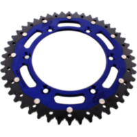 Rear sprocket dual 48 tooth pitch 520 blue