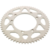 Rear sprocket alu 60 tooth pitch 428 silver