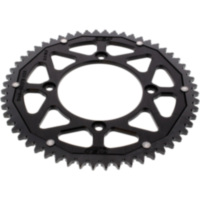 Rear sprocket dual 56 tooth pitch 428 black