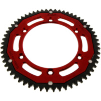 Rear sprocket dual 59 tooth pitch 428 red