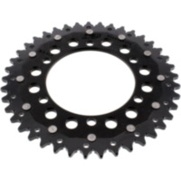 Rear sprocket dual 41 tooth pitch 520 black ZFD202041BLK