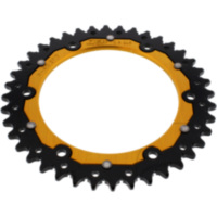 Rear sprocket dual 40 tooth pitch 520 gold ZFD540GLD