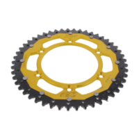 Rear sprocket dual 49 tooth pitch 520 gold