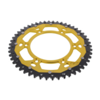 Rear sprocket dual 50 tooth pitch 520 gold