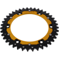 Rear sprocket dual 40 tooth pitch 520 gold ZFD82240GLD