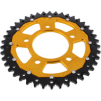 Rear sprocket dual 42 tooth pitch 525 gold ZFD133142GLD