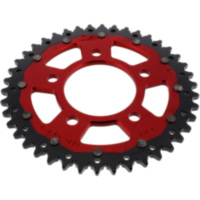 Rear sprocket dual 42 tooth pitch 525 red ZFD133142RED