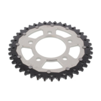 Rear sprocket dual 42 tooth pitch 525 silver