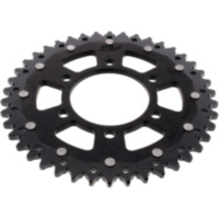 Rear sprocket dual 42 tooth pitch 525 black