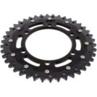 Rear sprocket dual 42 tooth pitch 525 black ZFD201442BLK