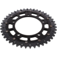 Rear sprocket dual 44 tooth pitch 525 black ZFD744BLK