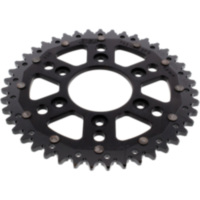 Rear sprocket dual 43 tooth pitch 525 black ZFD76543BLK