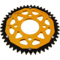 Rear sprocket dual 45 tooth pitch 428 gold